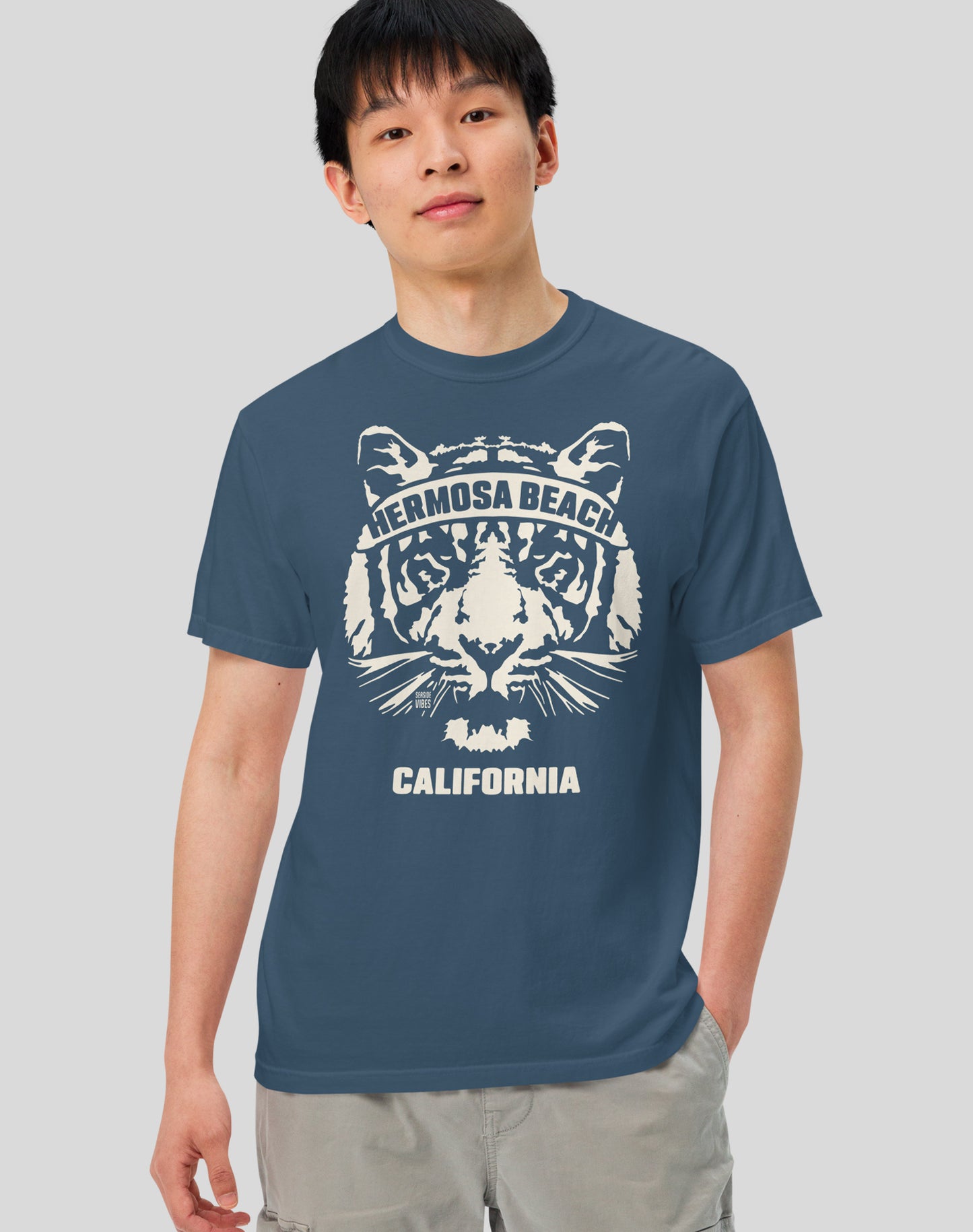 Unisex: Hermosa Beach Ambush Tee - 100% Cotton | Midnight