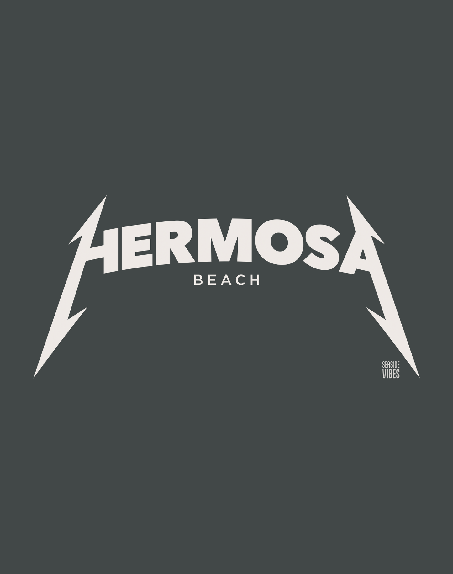 Hermosa Beach Rocks Tee - Unisex | Dark Heather