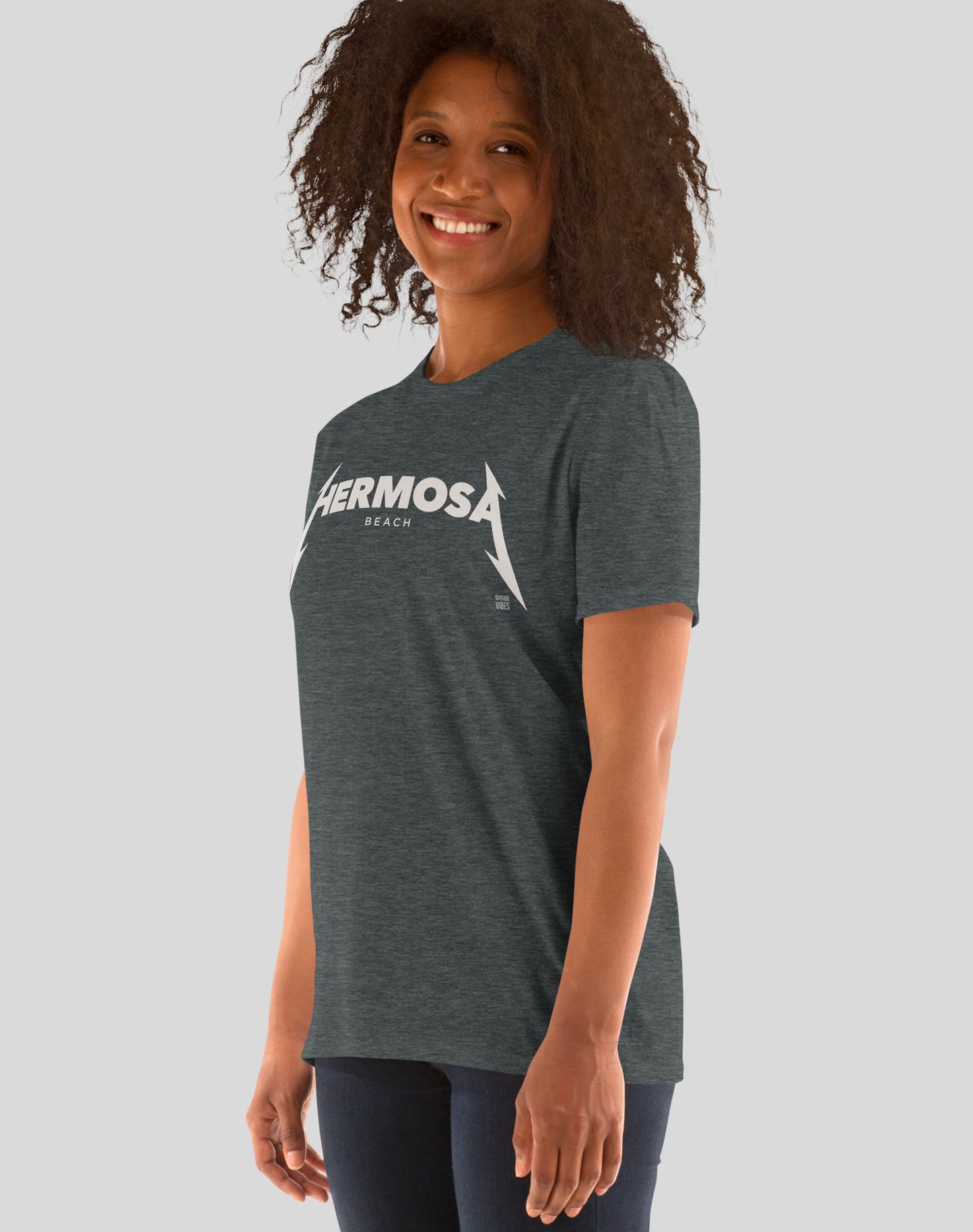 Hermosa Beach Rocks Tee - Unisex | Dark Heather