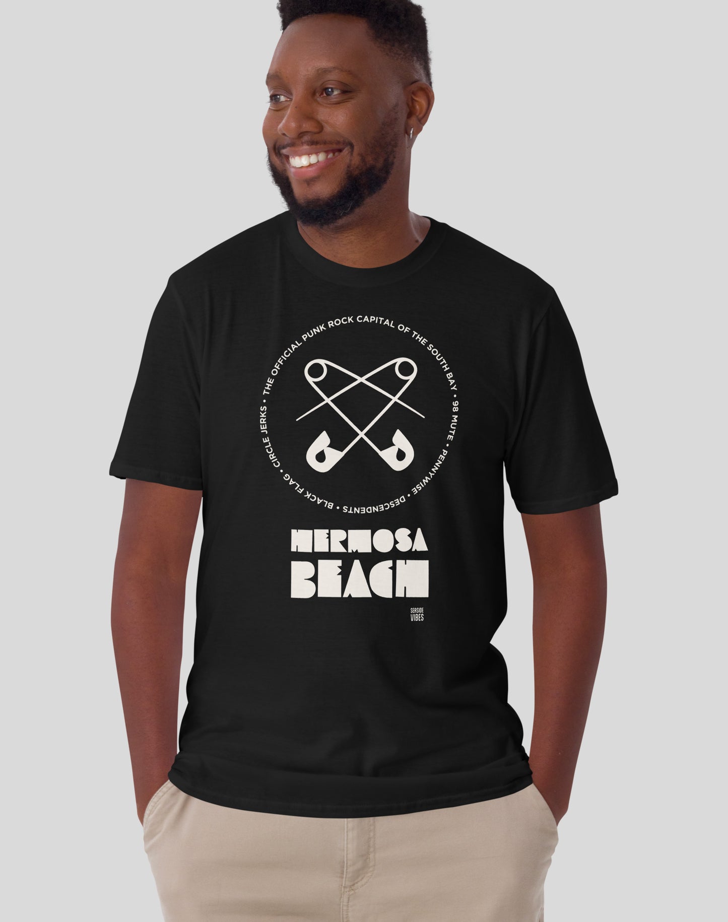 Hermosa Beach Punk Rock Legends Tee - Unisex | Black
