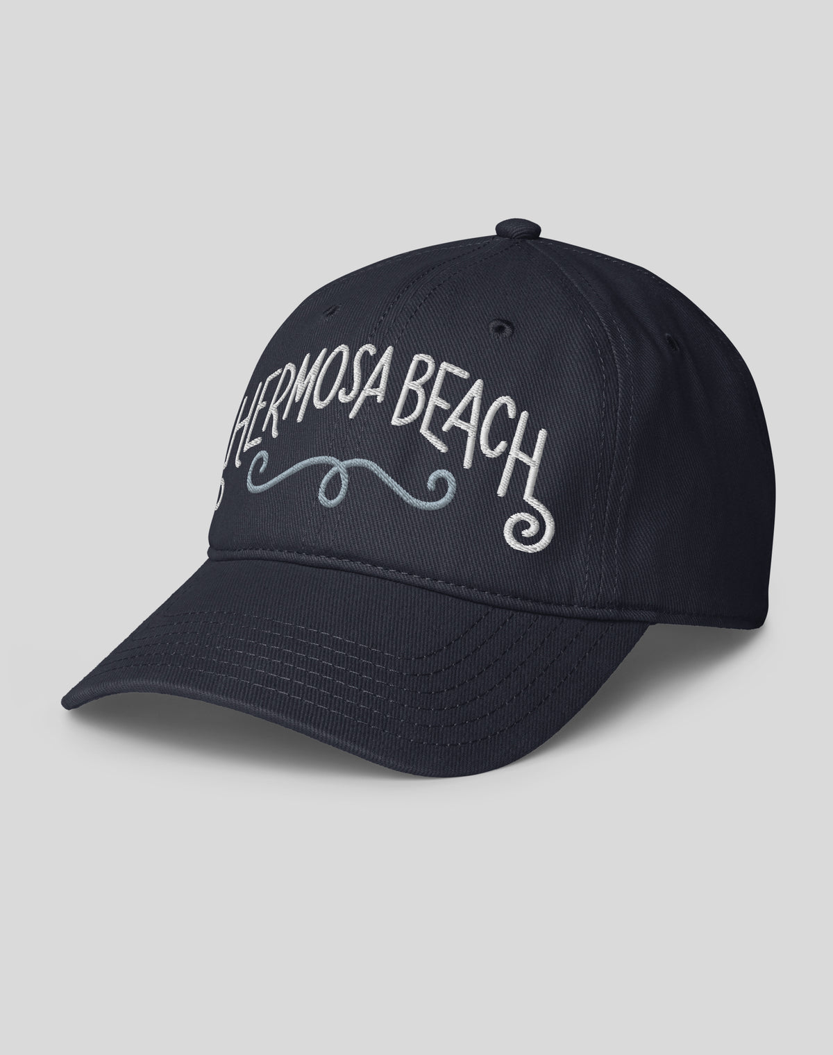 Hermosa Beach Swirl Low Profile Dad Hat - Dark Navy