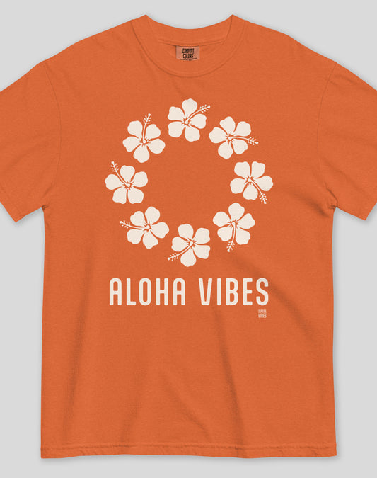 Unisex: Aloha Vibes Tee - 100% Cotton | Yam
