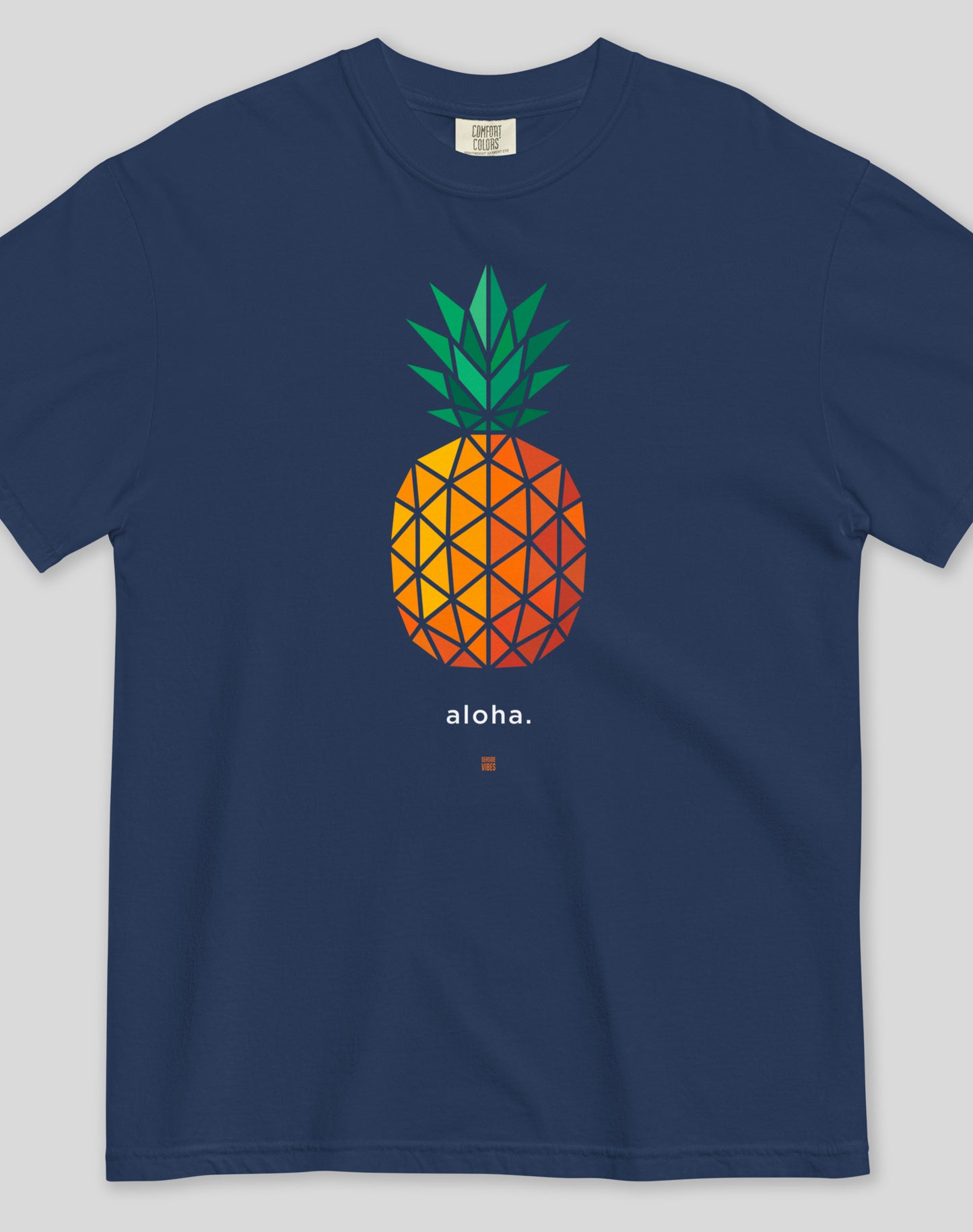 Unisex: Pineapple AF Tee - 100% Cotton | True Navy