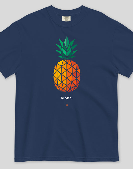 Unisex: Pineapple AF Tee - 100% Cotton | True Navy