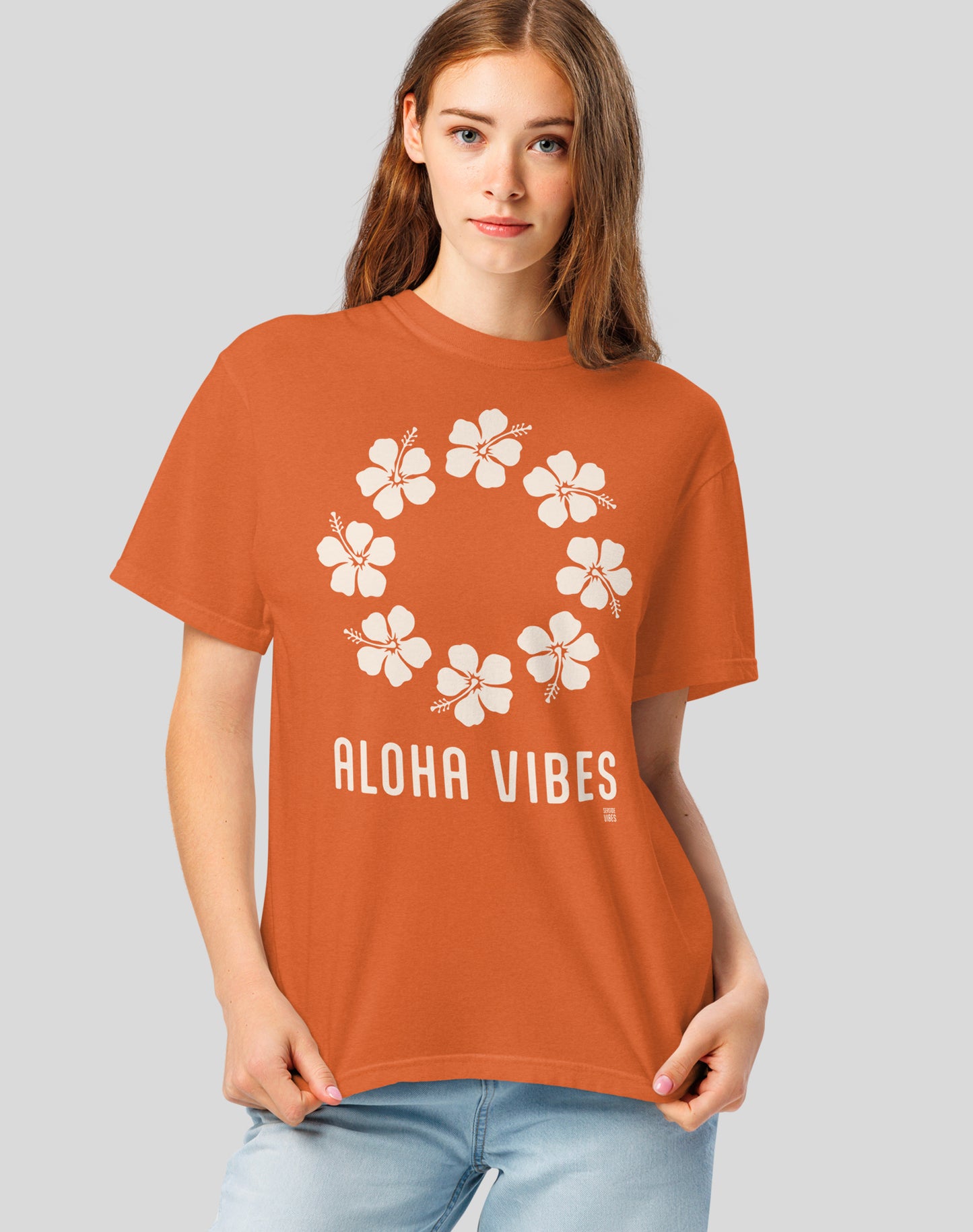 Unisex: Aloha Vibes Tee - 100% Cotton | Yam
