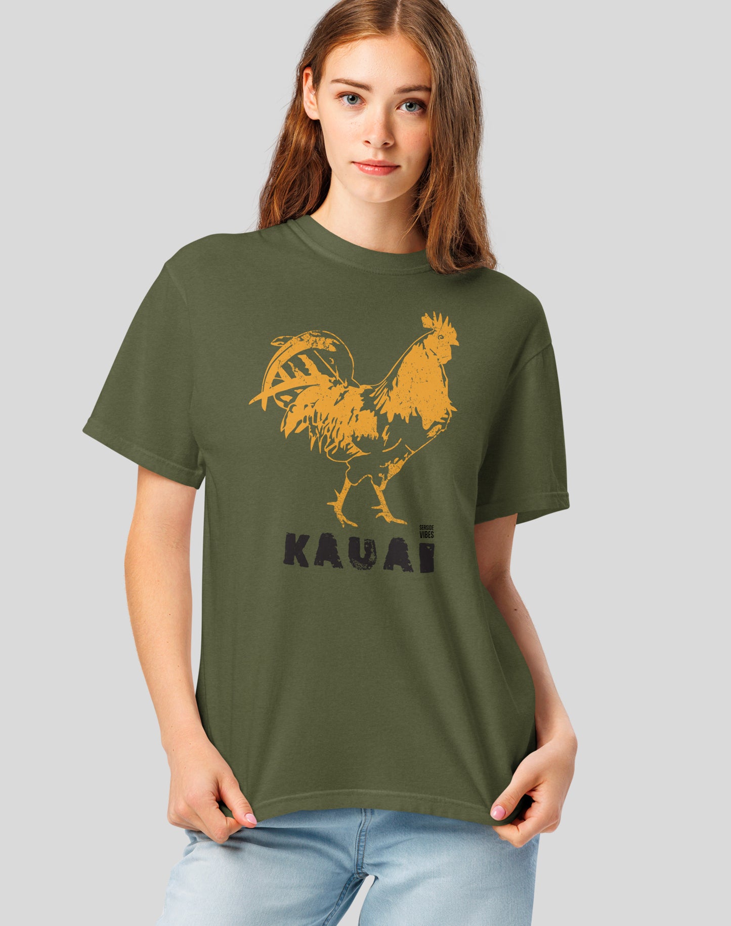 Unisex: Kauai Locals Only Tee - 100% Cotton | Hemp