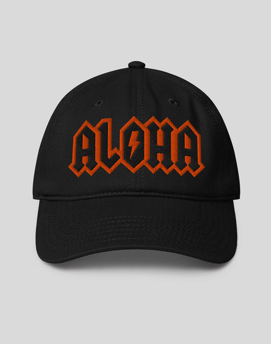 Aloha Rocks Low Profile Hat - Black