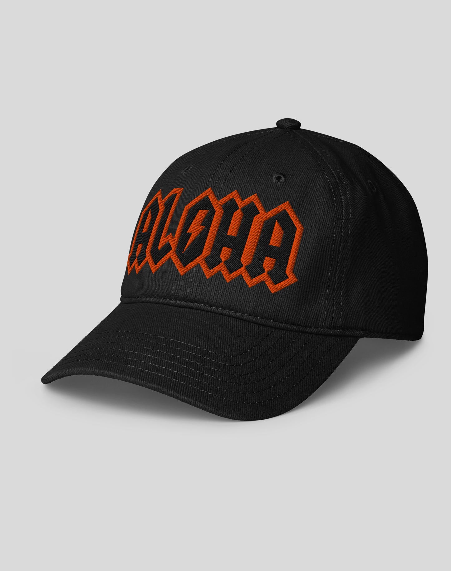 Aloha Rocks Low Profile Hat - Black