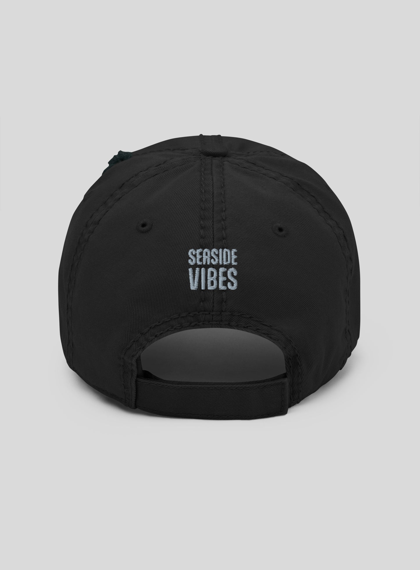 Aloha Rocks Distressed Dad Hat - Black