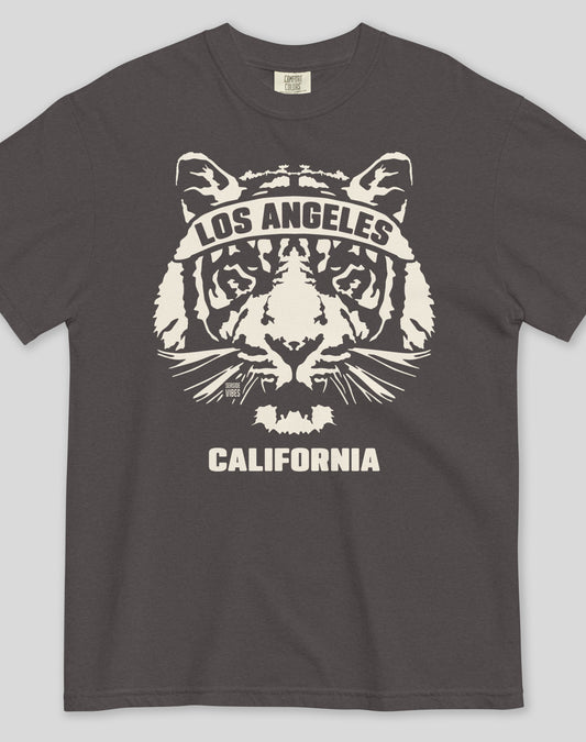 Los Angeles Tiger Ambush Tee - Premium 100% Cotton | Graphite