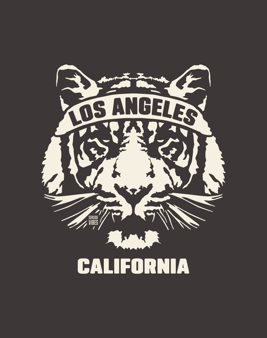 Los Angeles Tiger Ambush Tee - Premium 100% Cotton | Graphite