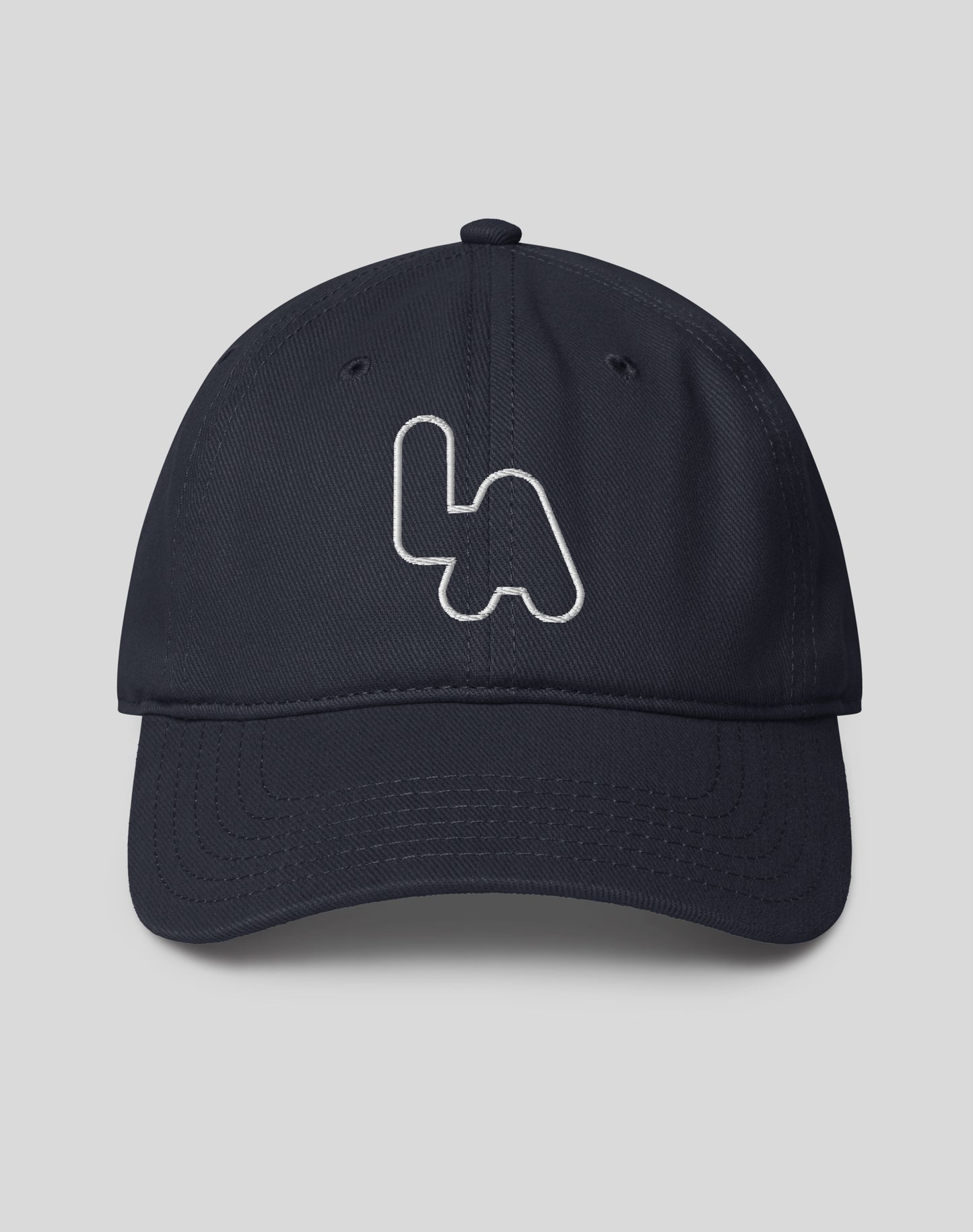 LA Low Profile Hat - Dark Navy