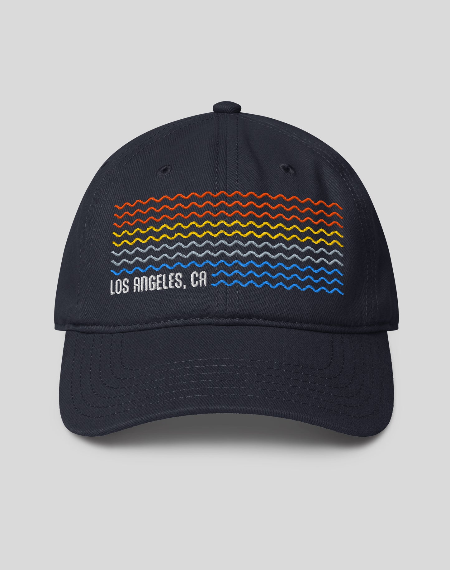 Los Angeles Vibes Low Profile Hat - Dark Navy