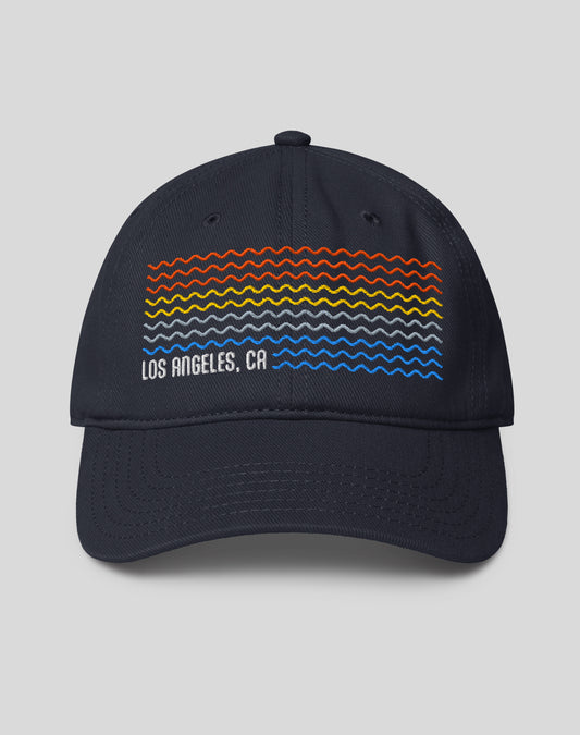 Los Angeles Vibes Low Profile Hat - Dark Navy