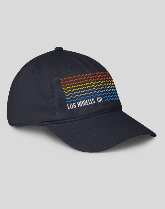 Los Angeles Vibes Low Profile Hat - Dark Navy