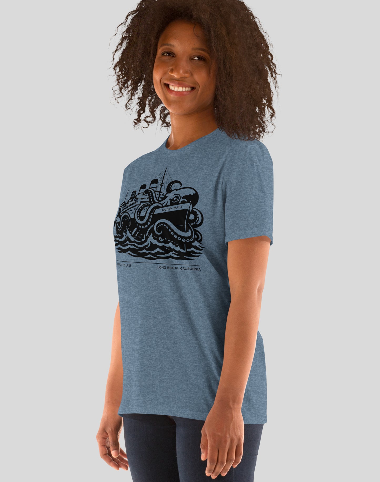 Long Beach Built to Last Tee - Unisex | Heather Indigo