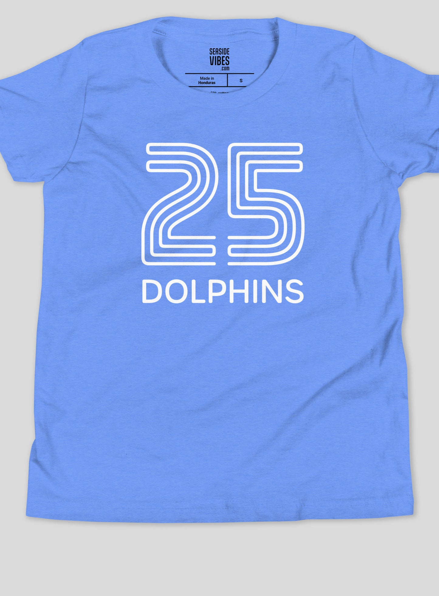 Youth: Lunada Bay Class of 2025 Tee - Heather Columbia Blue