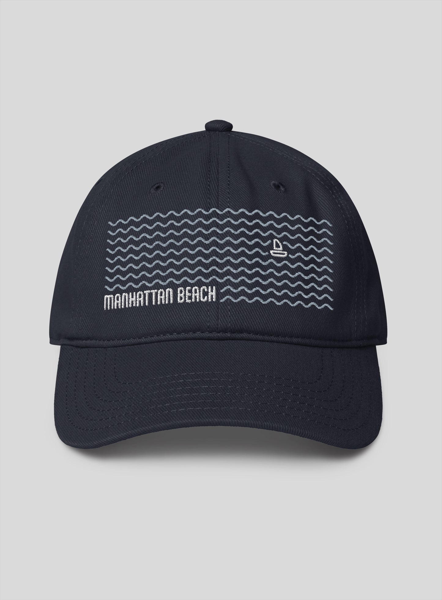 Manhattan Beach Dreamin' Low Profile Hat - Dark Navy