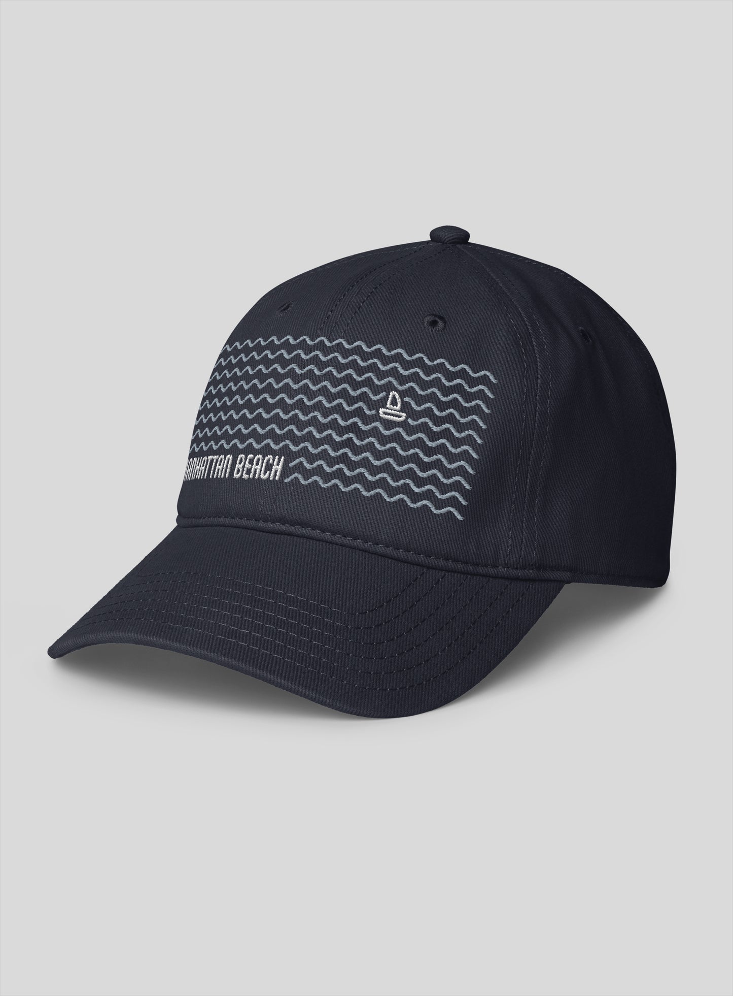 Manhattan Beach Dreamin' Low Profile Hat - Dark Navy