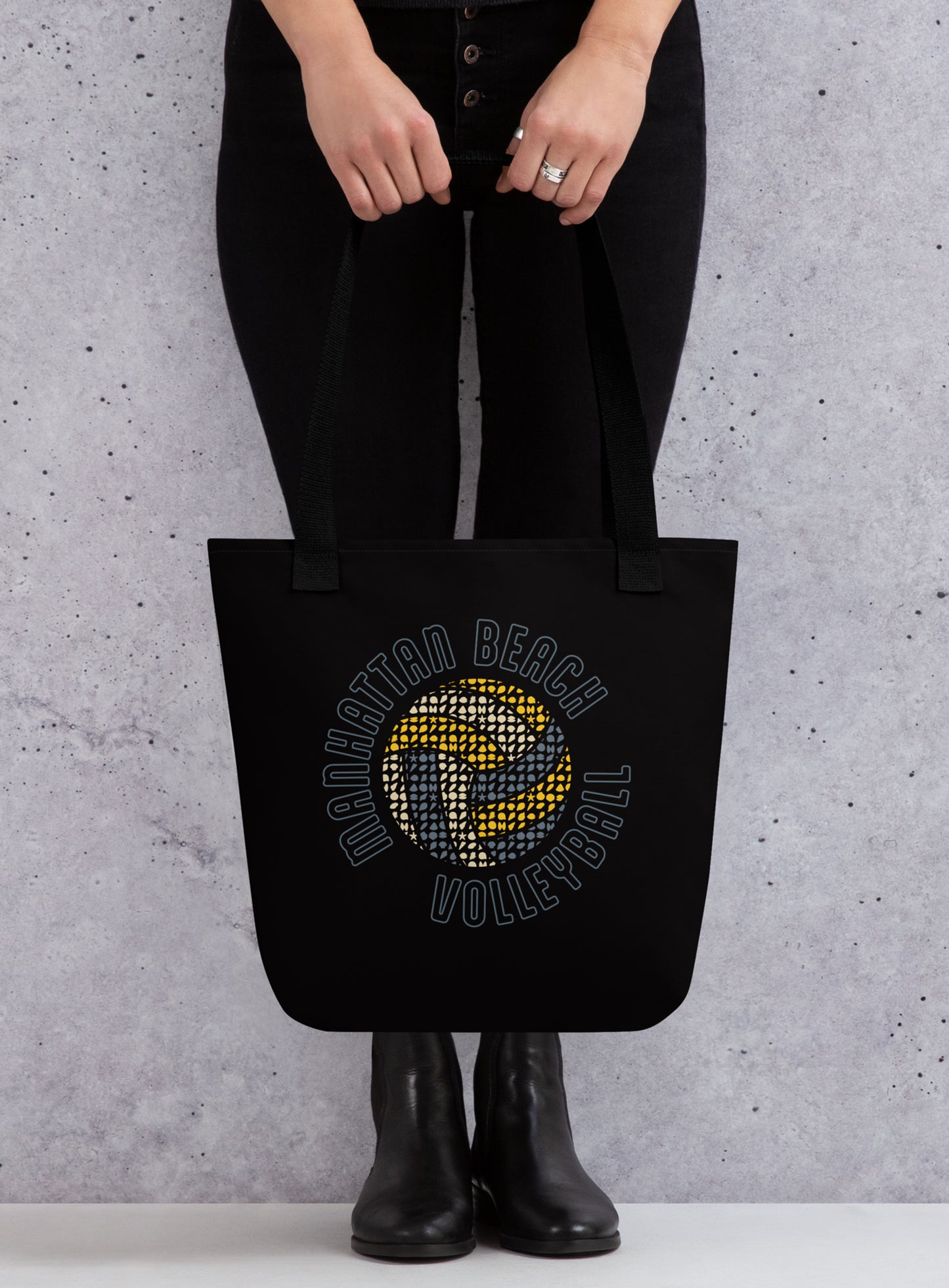 Manhattan Beach Volleyball Tote Bag