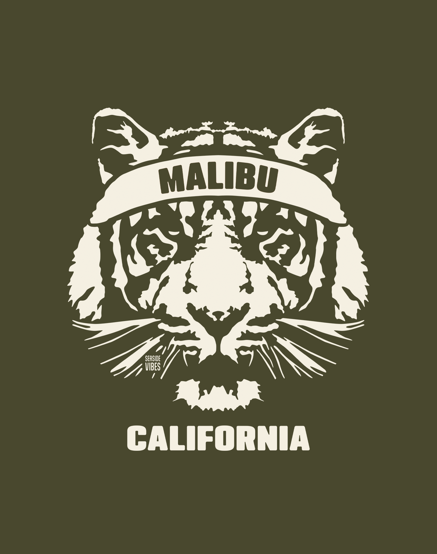 Unisex: Malibu Ambush Tee - 100% Cotton | Sage