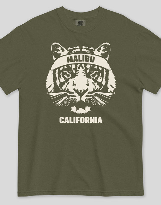 Unisex: Malibu Ambush Tee - 100% Cotton | Sage