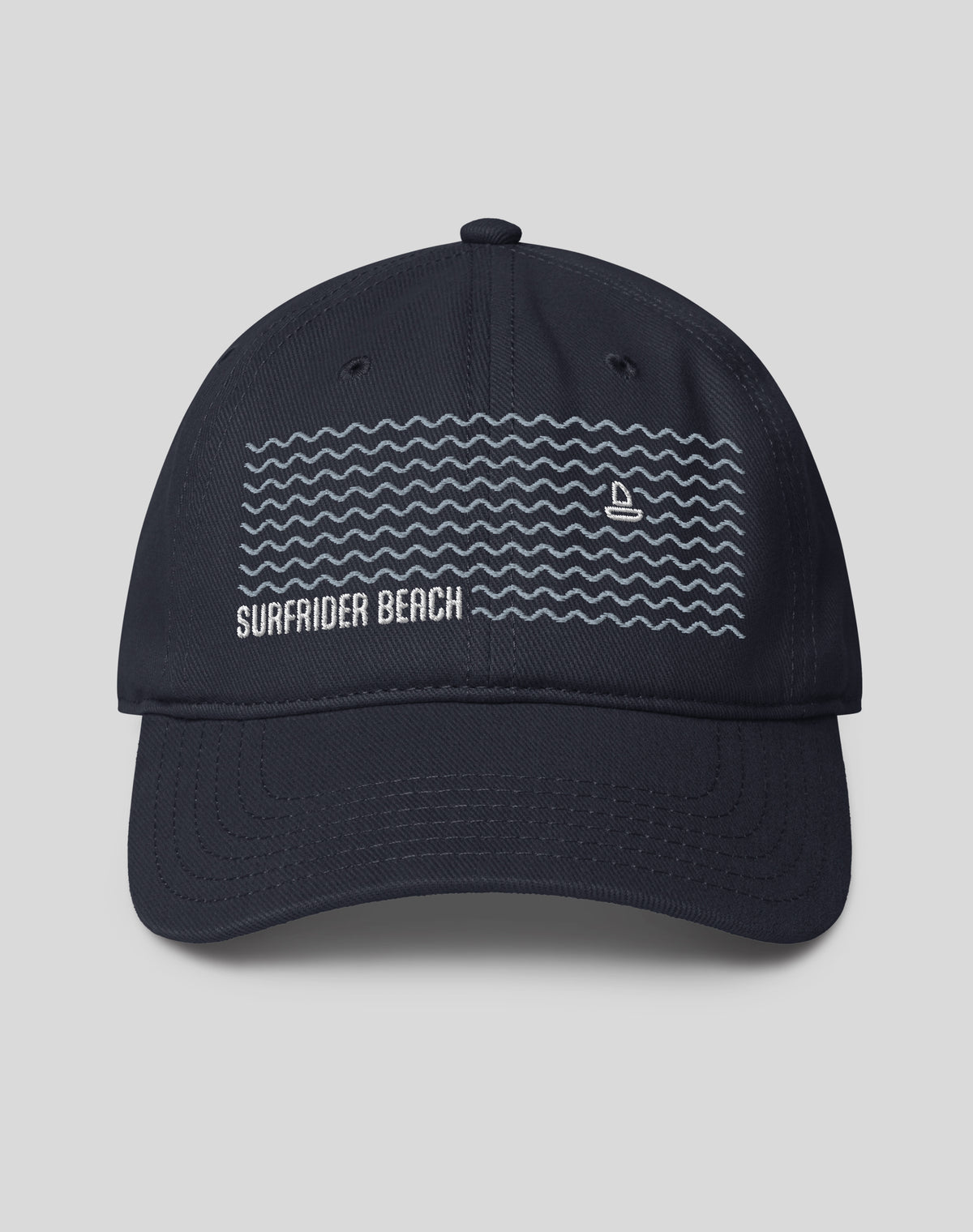 Surfrider Beach Low Profile Hat - Dark Navy