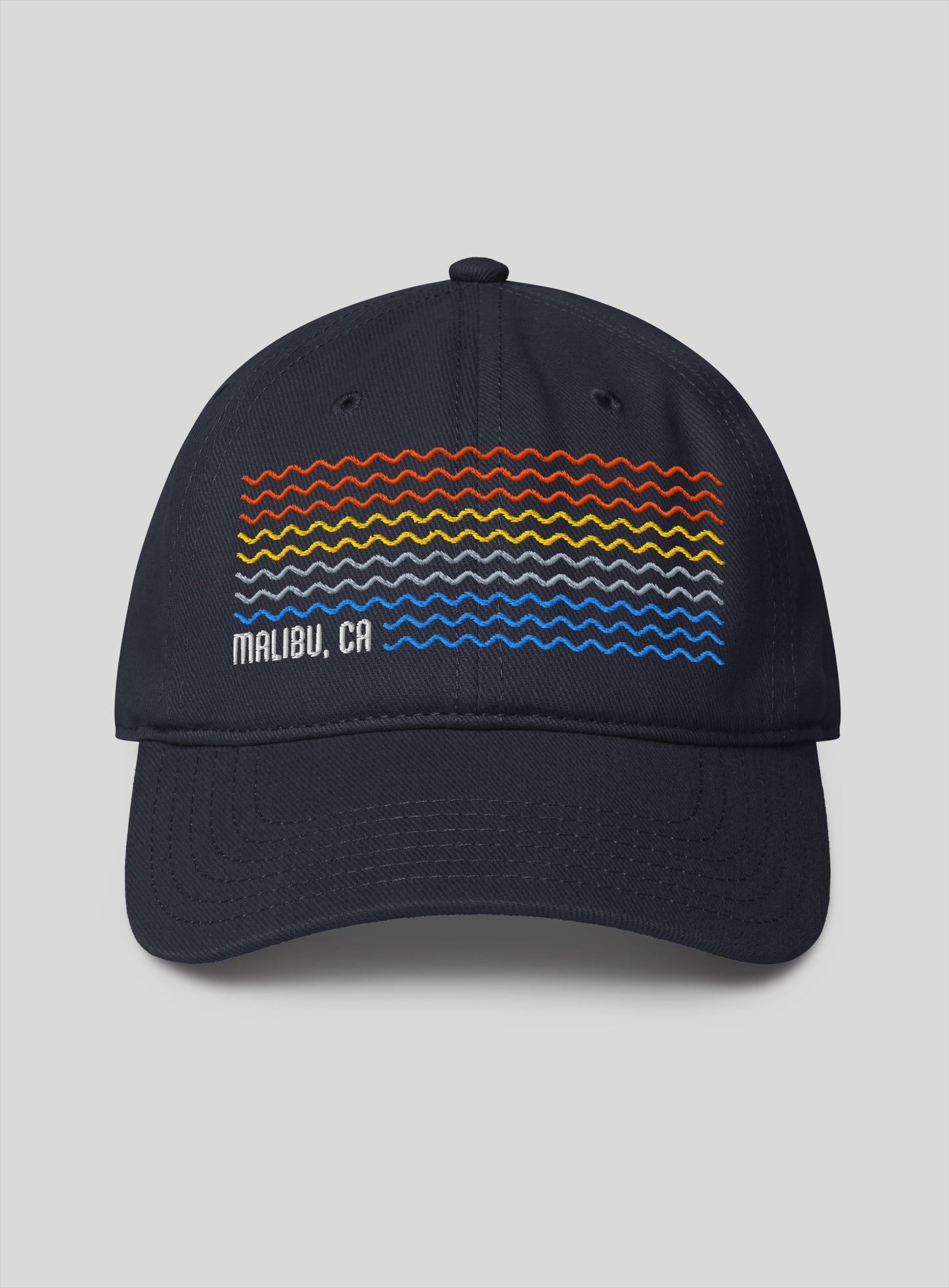 Malibu Sunset Low Profile Hat - Dark Navy