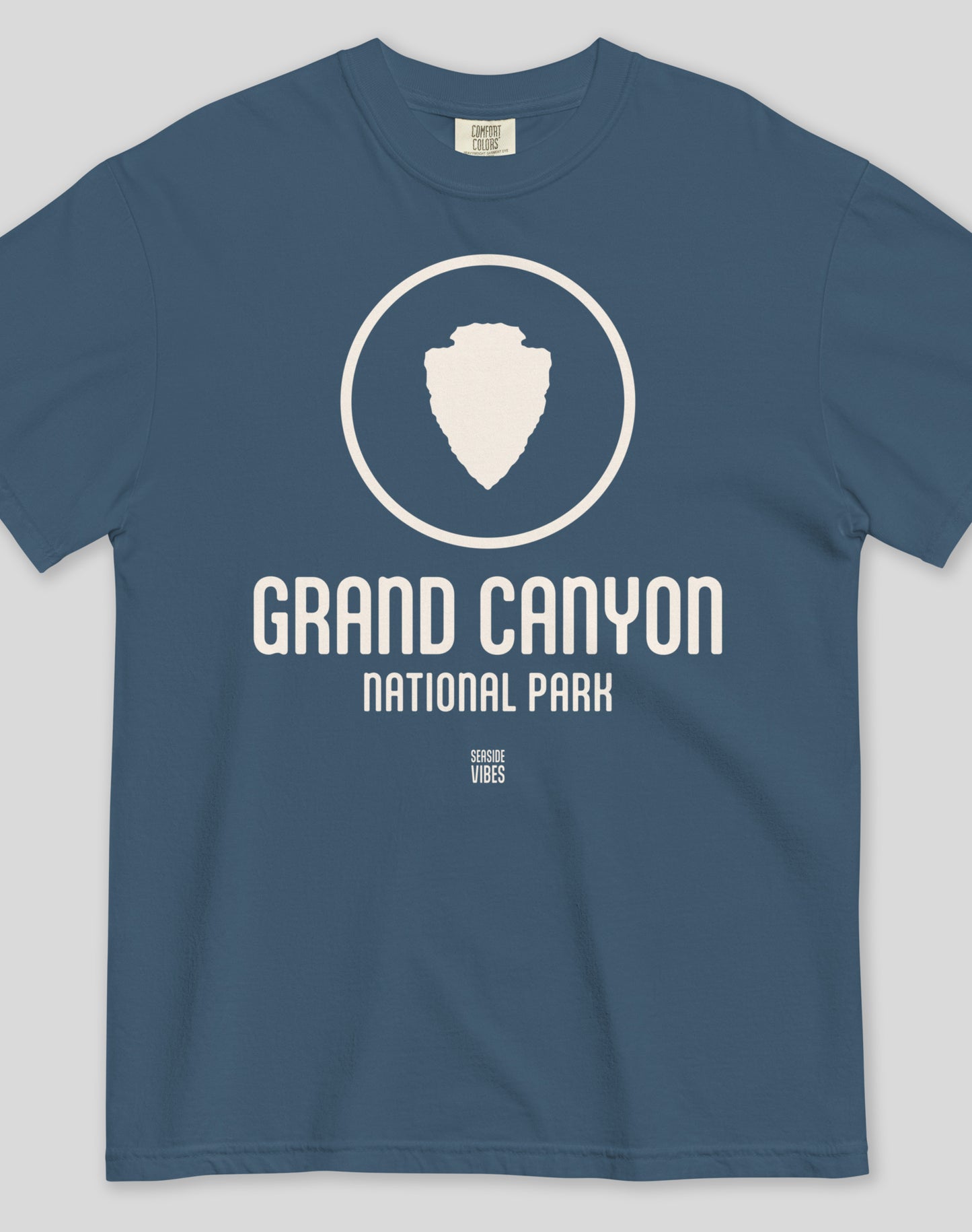 Unisex: Grand Canyon National Park Tee - 100% Cotton | Midnight