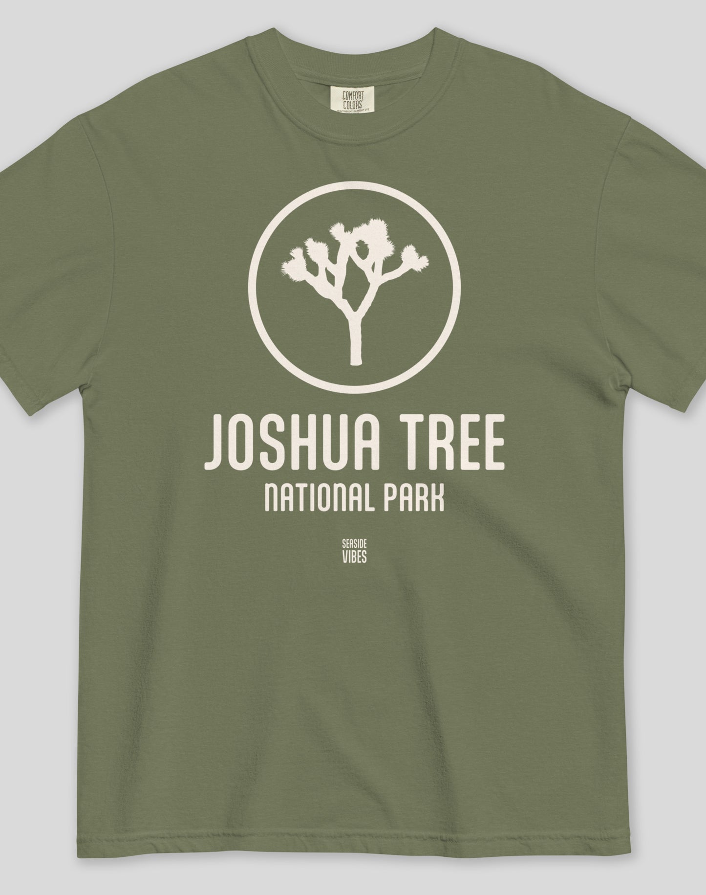 Unisex: Joshua Tree National Park Tee - 100% Cotton | Moss