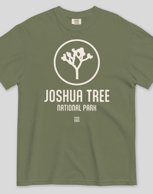 Unisex: Joshua Tree National Park Tee - 100% Cotton | Moss