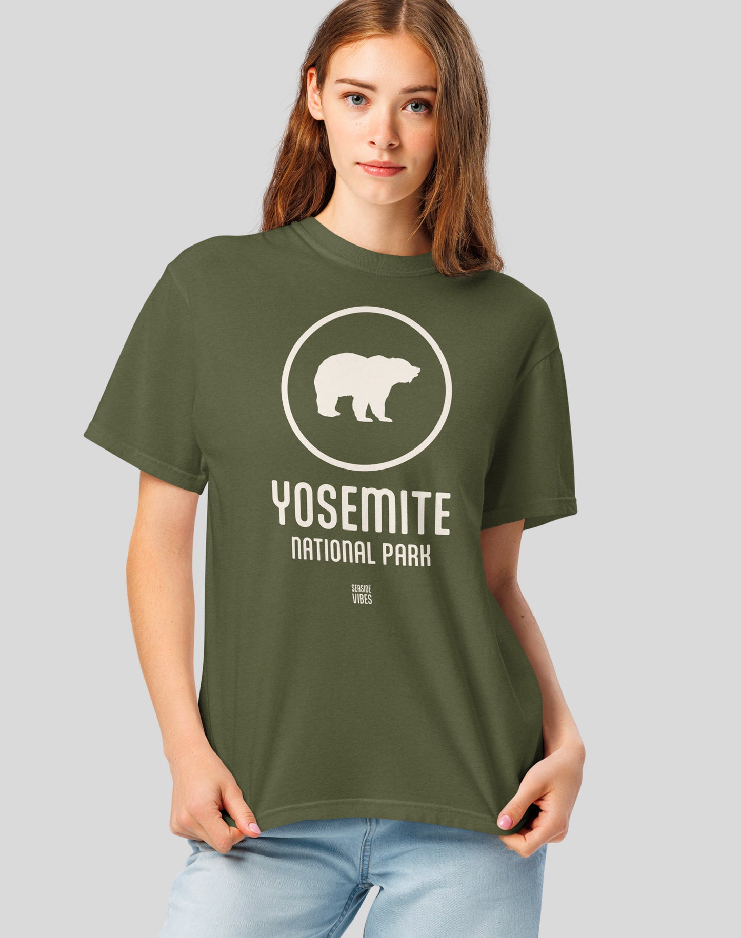 Unisex: Yosemite National Park Tee - 100% Cotton | Hemp