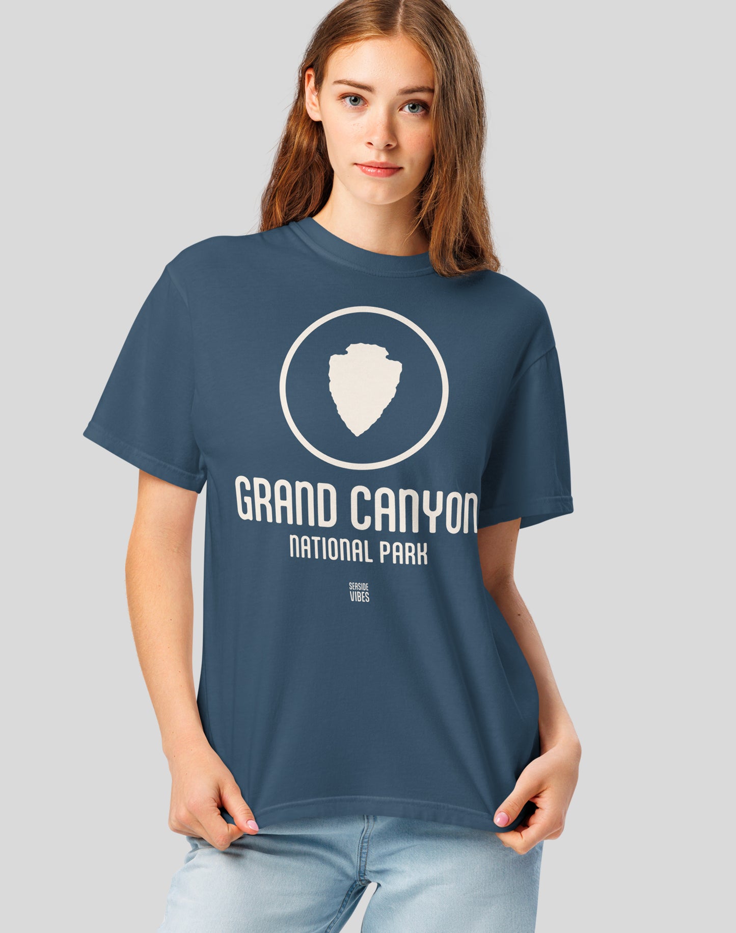 Unisex: Grand Canyon National Park Tee - 100% Cotton | Midnight
