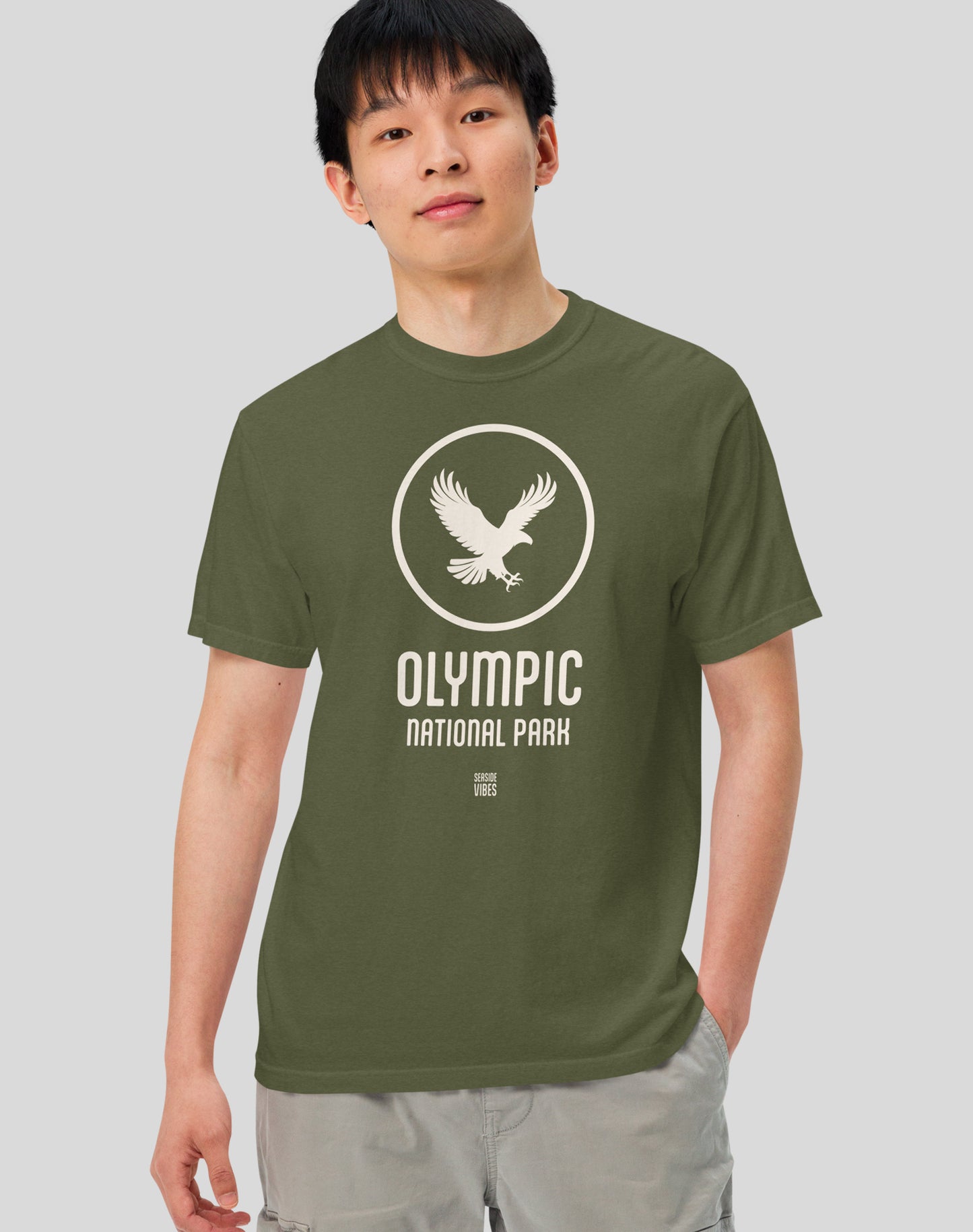 Unisex: Olympic National Park Tee - 100% Cotton | Hemp