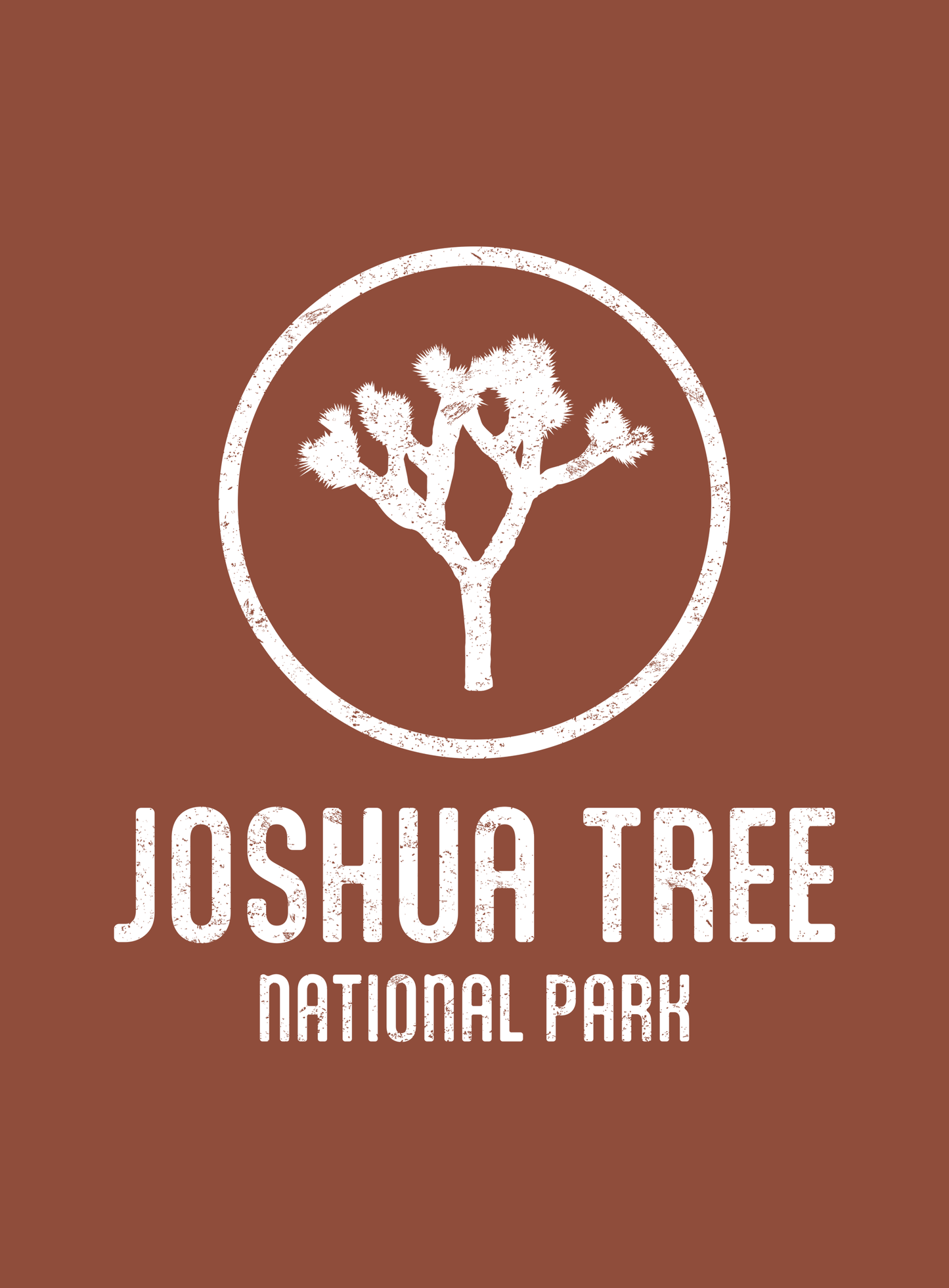 Unisex: Joshua Tree National Park Tee - Heather Clay