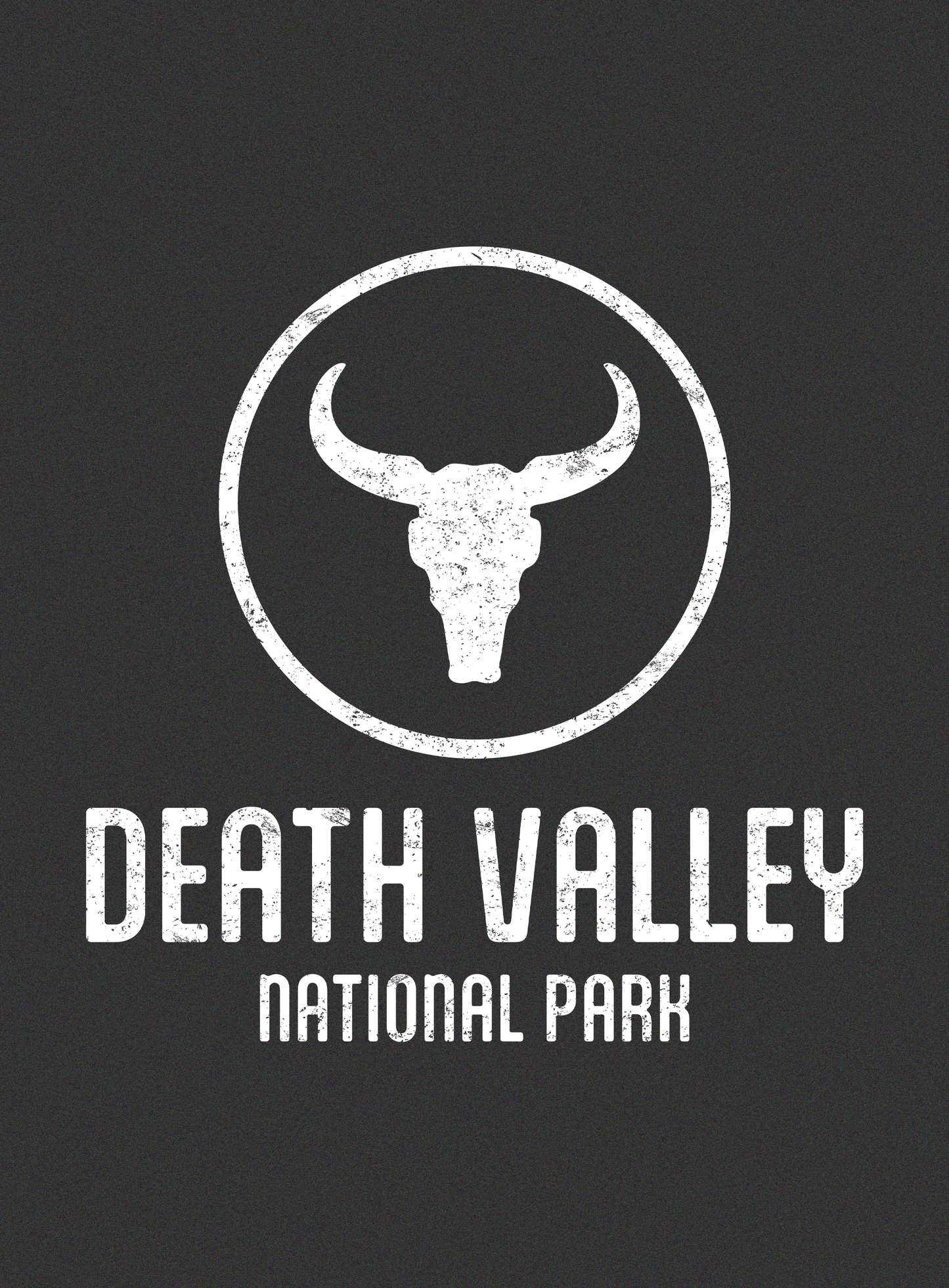 Unisex: Death Valley National Park Tee - Dark Grey Heather