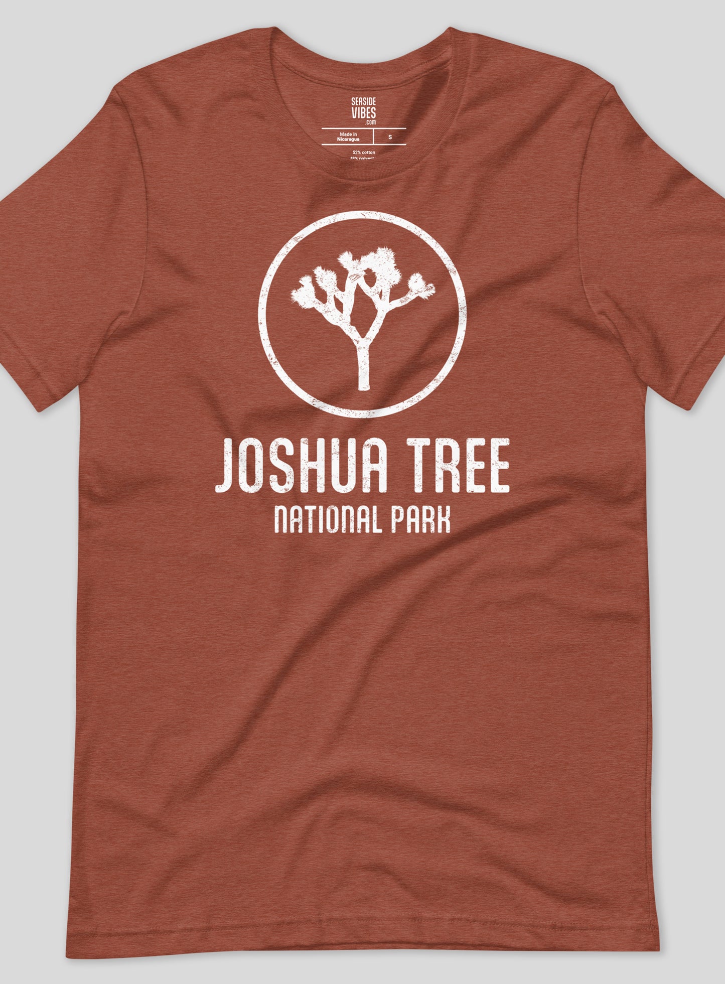 Unisex: Joshua Tree National Park Tee - Heather Clay