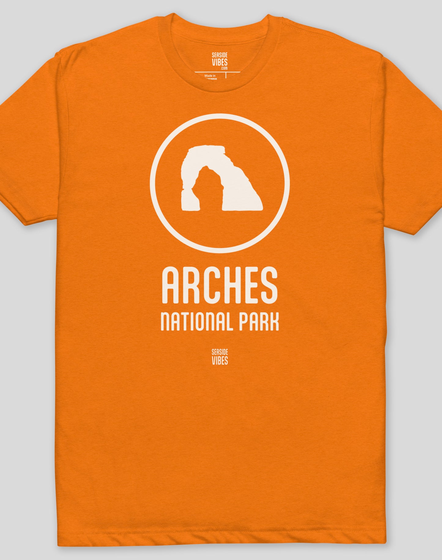 Arches National Park Tee - Cotton Blend | Orange