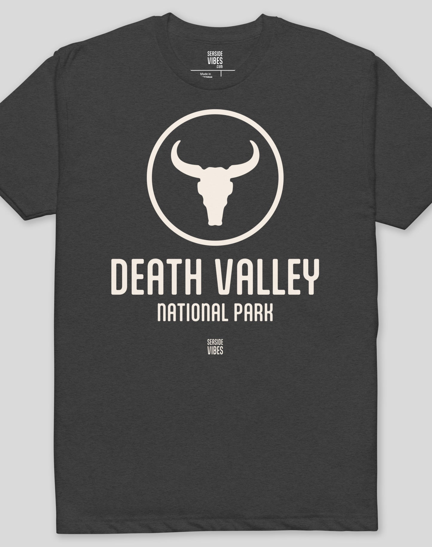 Death Valley National Park Tee - Cotton Blend | Charcoal