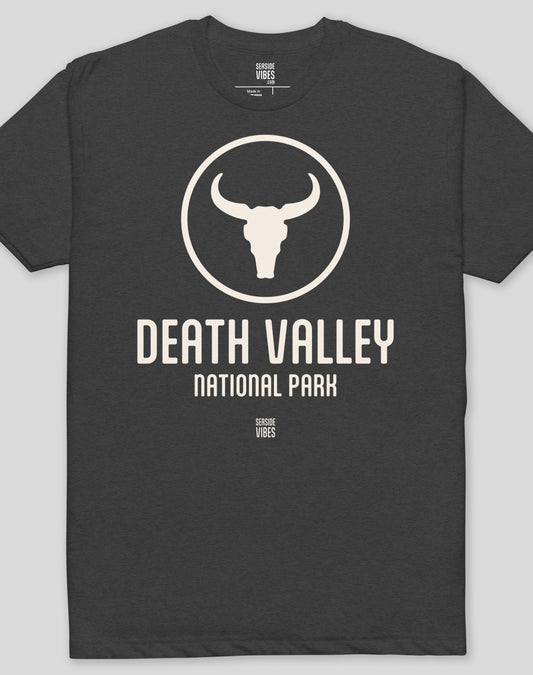 Death Valley National Park Tee - Cotton Blend | Charcoal