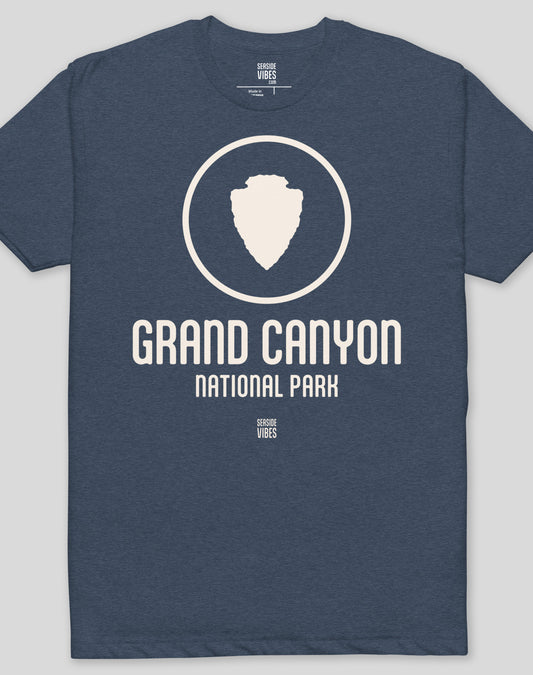 Grand Canyon National Park Tee - Cotton Blend | Midnight Navy