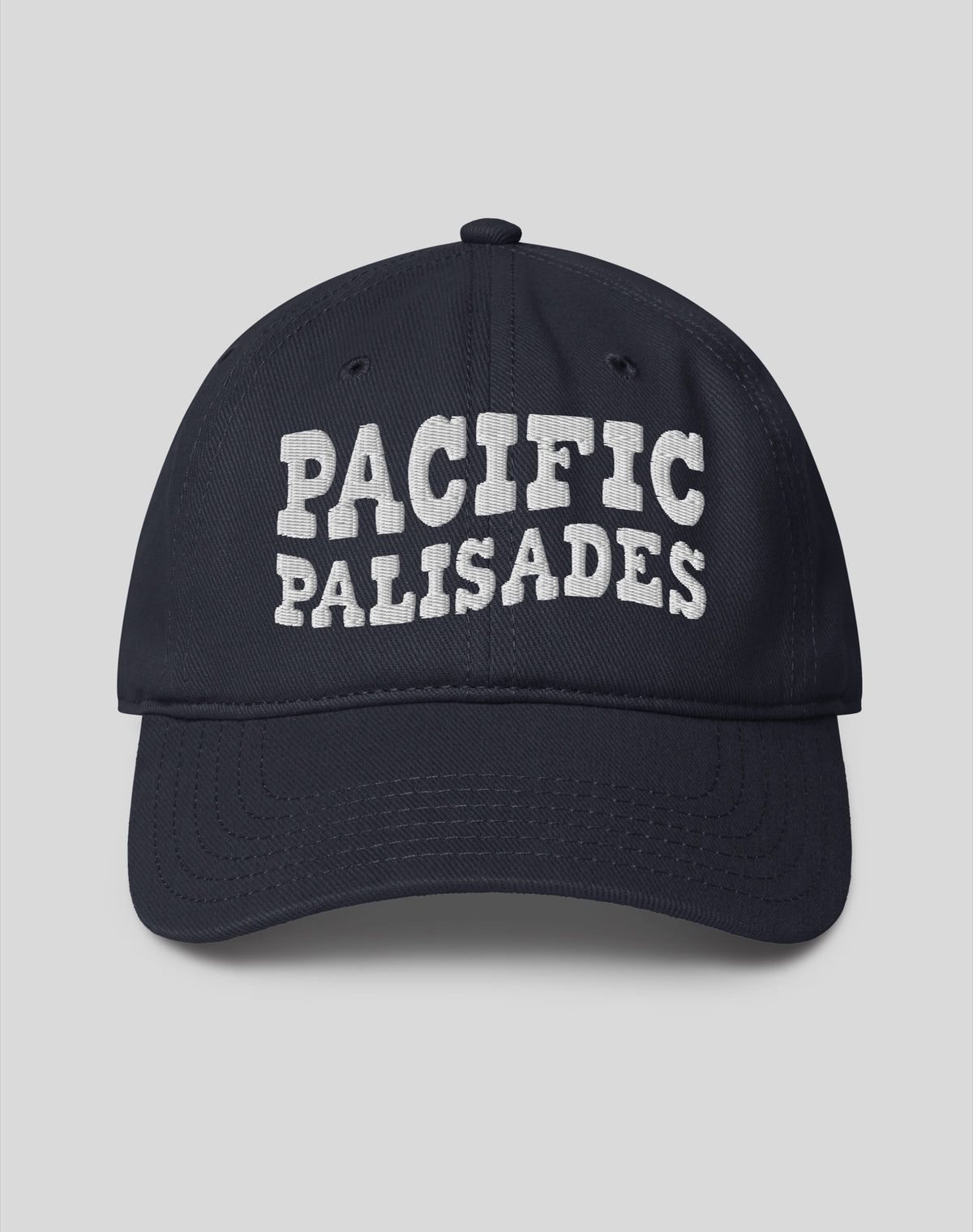 Pacific Palisades Vibes Low Profile Dad Hat - Dark Navy