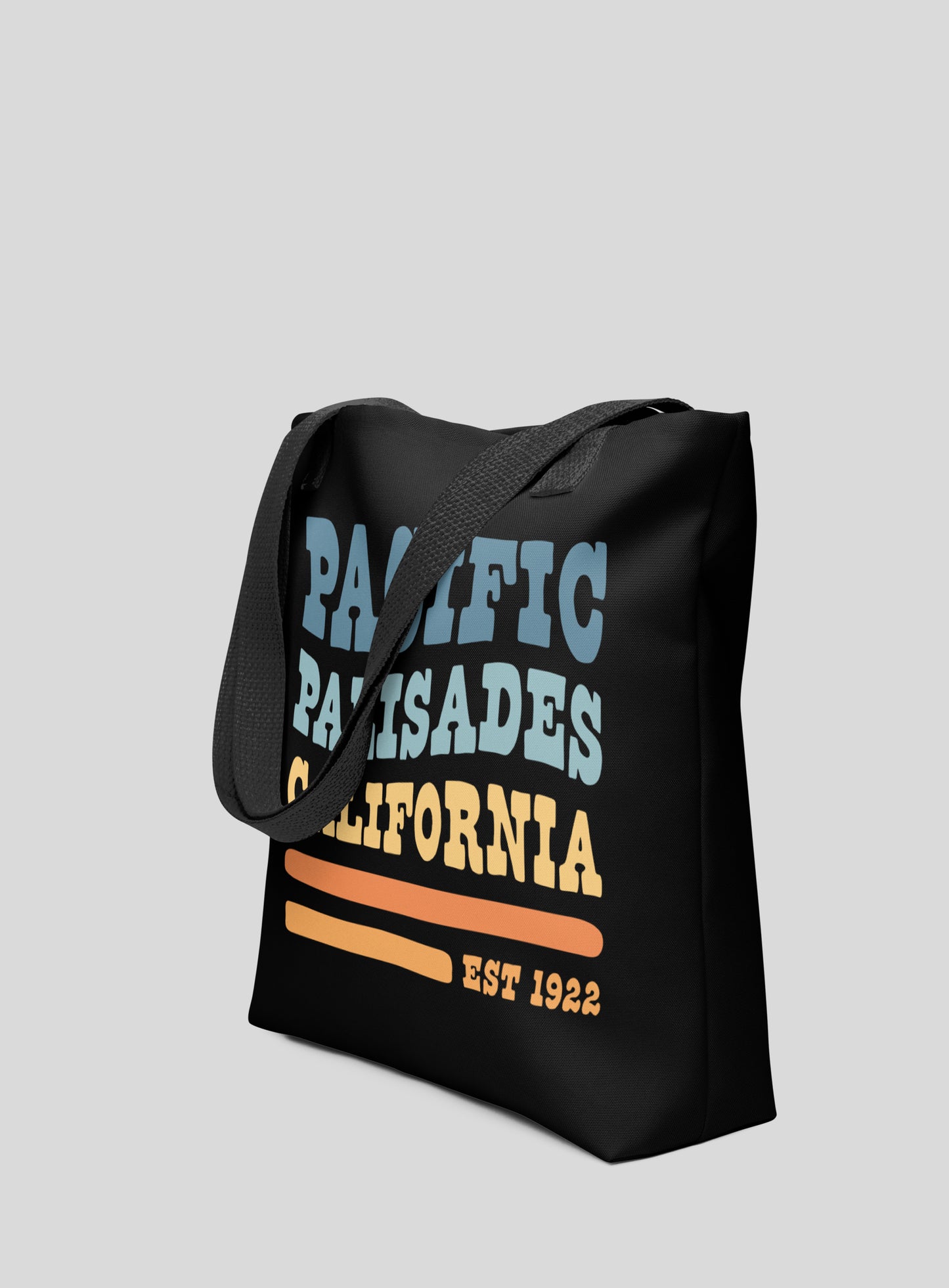 Pacific Palisades Waves Tote Bag