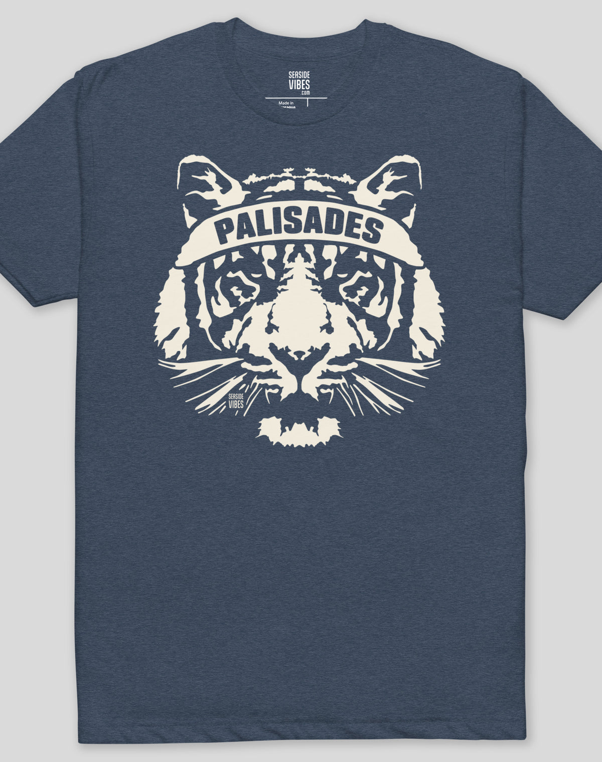 Palisades Tiger Ambush Tee - Cotton Blend | Midnight Navy