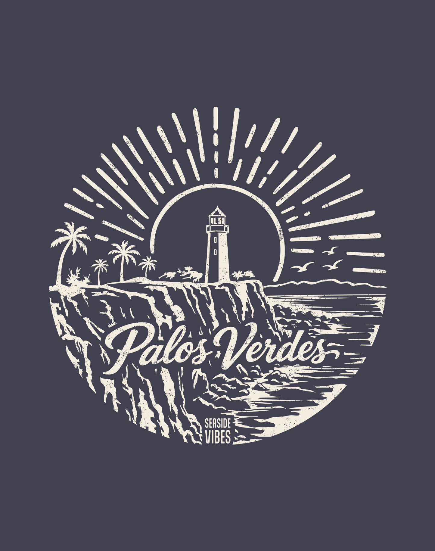 Welcome to Palos Verdes Tee - Premium 100% Cotton | Navy