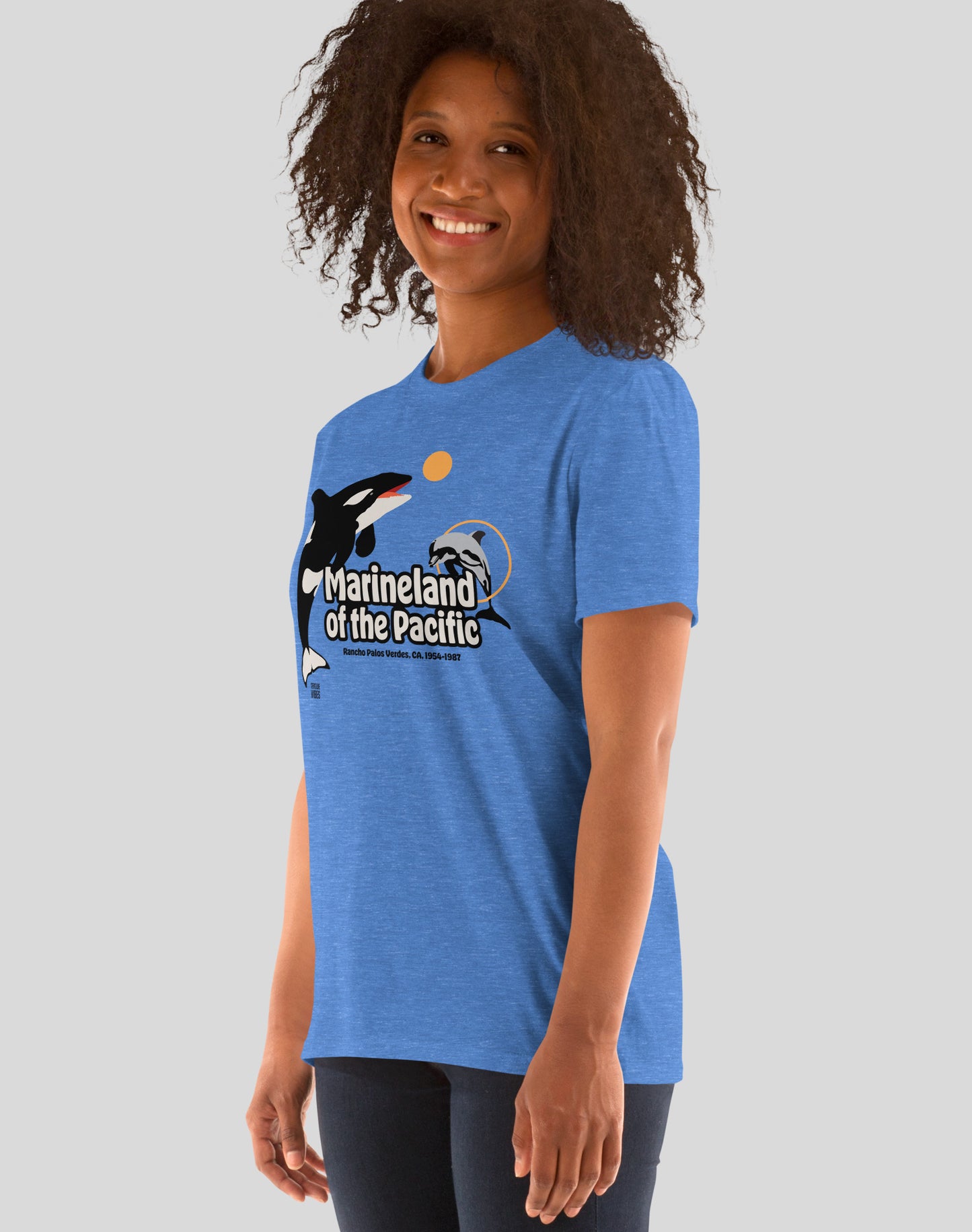 Marineland of the Pacific Classic Tee - Unisex | Heather Royal
