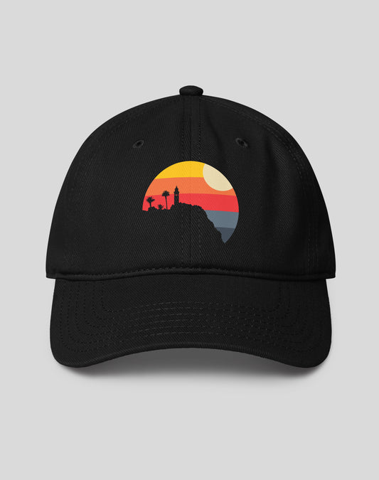 Point Vicente Lighthouse Low Profile Hat | Black