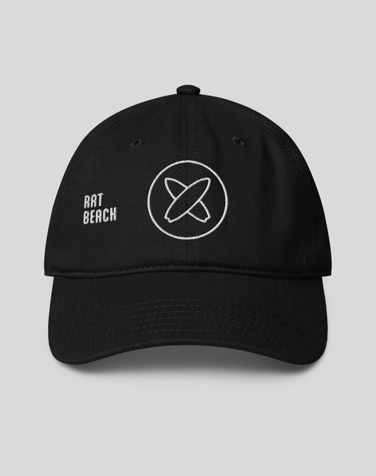 Rat Beach Low Profile Hat | Black