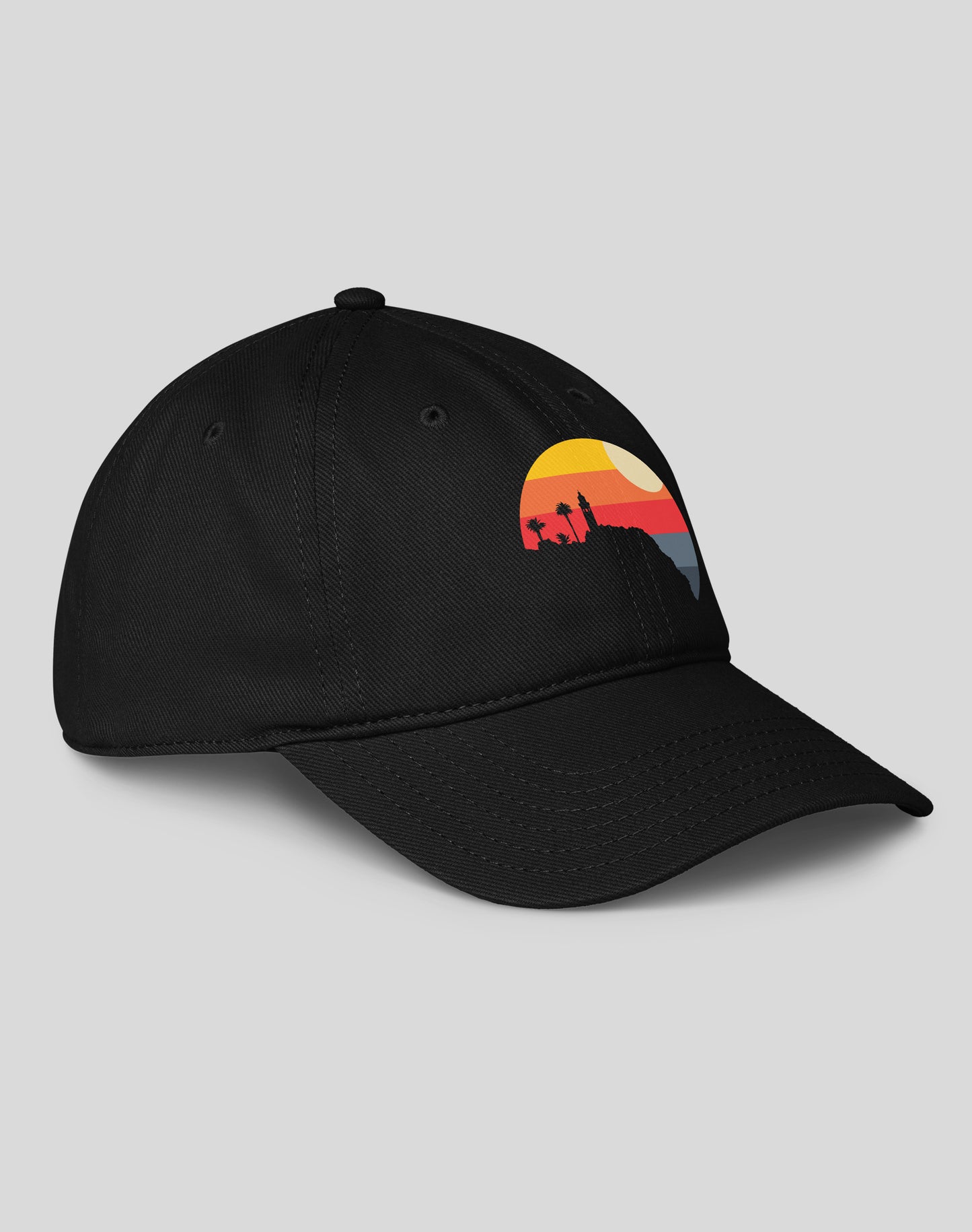 Point Vicente Lighthouse Low Profile Hat | Black