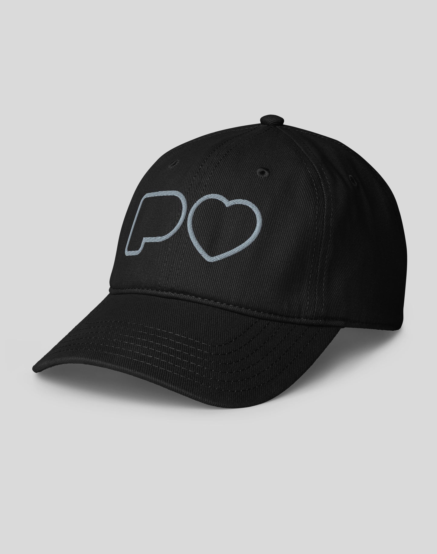 Palos Verdes PV Heart Logo Low Profile Hat | Black